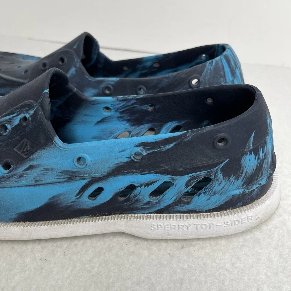SPERRY Top Side Float Boat Water Summer Rubber Shoe Mens 12 Preppy Coastal Beach